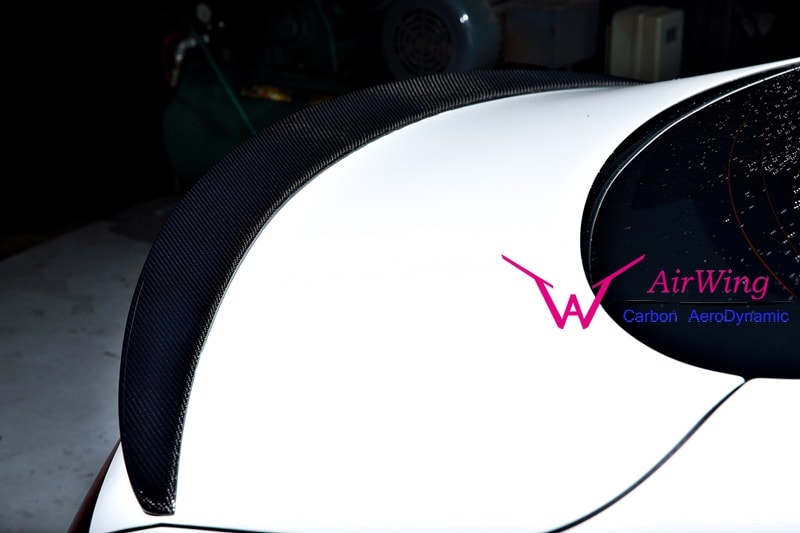 W205 Coupe – AMG style Carbon Trunk Spoiler 03